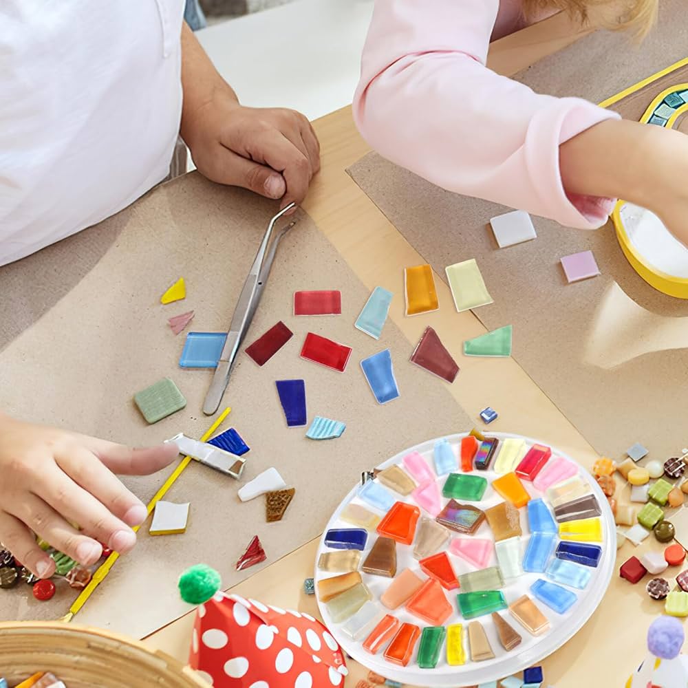 Amazon.co.jp: ibasenice 17パック7ガラス7モザイク7タイル7不